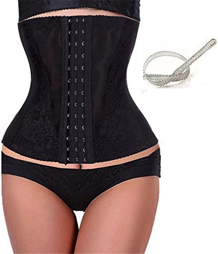 Pymega(TM) Waist Cincher Trainer Tummy Belt Spiral Steel Boned Hour Glass Underbust Control Corset Body Shaper Shapewear M-2XL #4