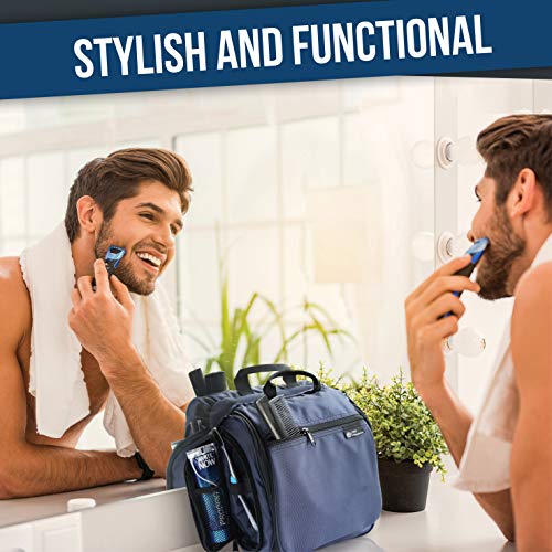 Hanging Travel Toiletry Bag for Men and Women – Large Cosmetics, Makeup and Toiletries Organizer Kit with 19 Compartments, YKK Zippers, XXL Metal Swivel Hook, Water-Resistant Nylon 2 Hanging Travel Toiletry Bag for Men and Women – Large Cosmetics, Makeup and Toiletries Organizer Kit with 19 Compartments, YKK Zippers, XXL Metal Swivel Hook, Water-Resistant Nylon