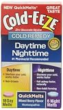 Cold-Eeze Daytime/Nighttime Quickmelt Tablets, Mixed Berry Flavor, 24 Count