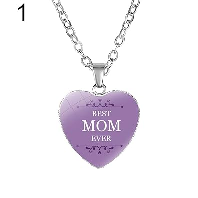 Amazoncom Ink2055 Fashion Women Love Heart Pendant English - 