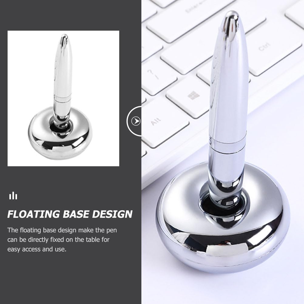 DOITOOL 2 Stück Magnetische Metall Kugelschreiber Schwebende Schreibstifte für Büro Elegante Ballpoint Pens für Männer für Unterschriften und Bürobedarf 7