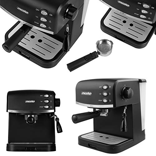 Espressomaschine | Kaffeemaschine | Milchaufschäumer | Cappuccinomaschine | Siebträger Espressomaschine | Elektrische… – Bild 3
