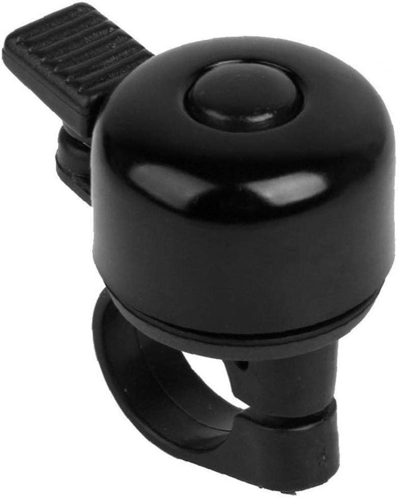 Bicycle Bike Handlebar Bell Ring Bicycle Bike Bell (one Size Fit All) Loud Crisp Sound Mini Black Aluminum Bike Horn