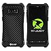 Samsung Galaxy Note 8 case,Feitenn Armor Aluminum Metal case Extreme Alloy Metal Bumper Hybrid Soft Rubber Military Heavy Duty Shockproof Hard Case For Galaxy Note 8 6.3 inch (Black/Black)
