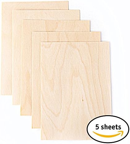 Real Wood Paper Postcards (5x7, birch) Double Sided
