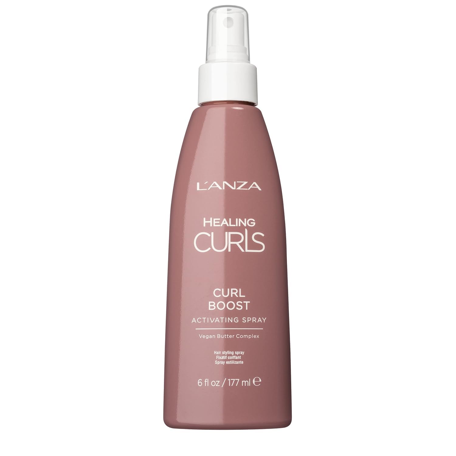 L’ANZA Healing Curls Curl Boost Activating Spray – Curl Enhancer Spray for Amplifying Hair Texture and Lightweight Hold, with Sulphate Free, Paraben Free Formula (6 Fl Oz)
