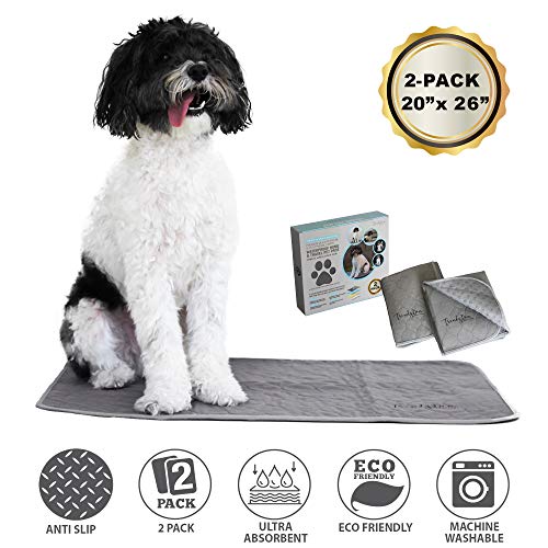 TRENDY DEN CREATIONS Puppy Pads Washable Pee Pads for Dogs Reusable