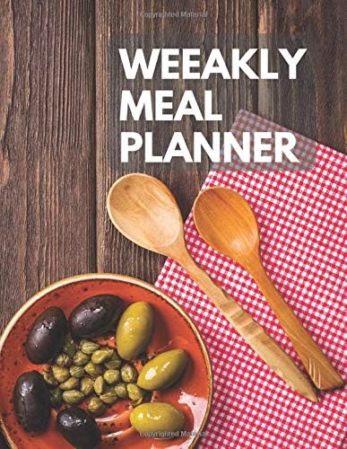 Weekly Meal Planner: 55 Week Meal Planner Paperback – 5 Dec 2019
