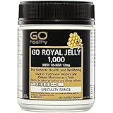 GO Healthy Royal Jelly 1000mg 10 HDA 12mg 180 Capsules