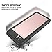Effun iPhone 6 Waterproof Case, iPhone 6S Waterproof Case IP68 Certified Waterproof Underwater Cover Dirt/Snowp/Shock Proof Case with Cell Phone Holder, PH Test Paper, Stylus Pen, Floating Strap Black