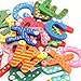 Kathson 1 Sets Kids Toys Colorful Wooden Refrigerator Magnet Alphabet A-Z Letters 26Pcs