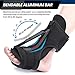 SGODDE Plantar Fasciitis Night Splint Foot Drop Orthotic Brace, Adjustable Night Splints for Plantar Fasciitis, Arch Foot Pain, Achilles Tendonitis Support with Hard Spiky Massage Ball