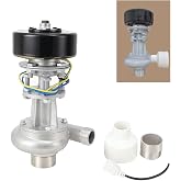 Atsoya Micro Hydroelectric Generator Portable Mini Hydro Power Station | Turbine Generator with Bearing Micro Hydro Turbine for Outdoor Computer TV Lighting Family Camping