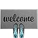 ANKO PVC Super Absorbent Outdoor Welcome MAT(30x18 inches) – Non-Slip Net Backing, Heavy Duty, Waterproof, Easy Clean, Low Profile Mat for Entry, Dust Trapper, Eco-Friendly