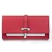 Women's Essentials - Matching Women's Watch & Colorful 2 Layer Design Wallet Gift Set - ST10234 Red