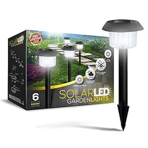Amazon.com: SolarGlow Solar Garden Lights - Super-Bright 15 Lumens