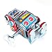 GRBRENH Mini Multi-Color Wind Up Robot Toy