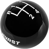 Hurst 1637627 Manual Transmission Shift Knob, 1 Pack, Black