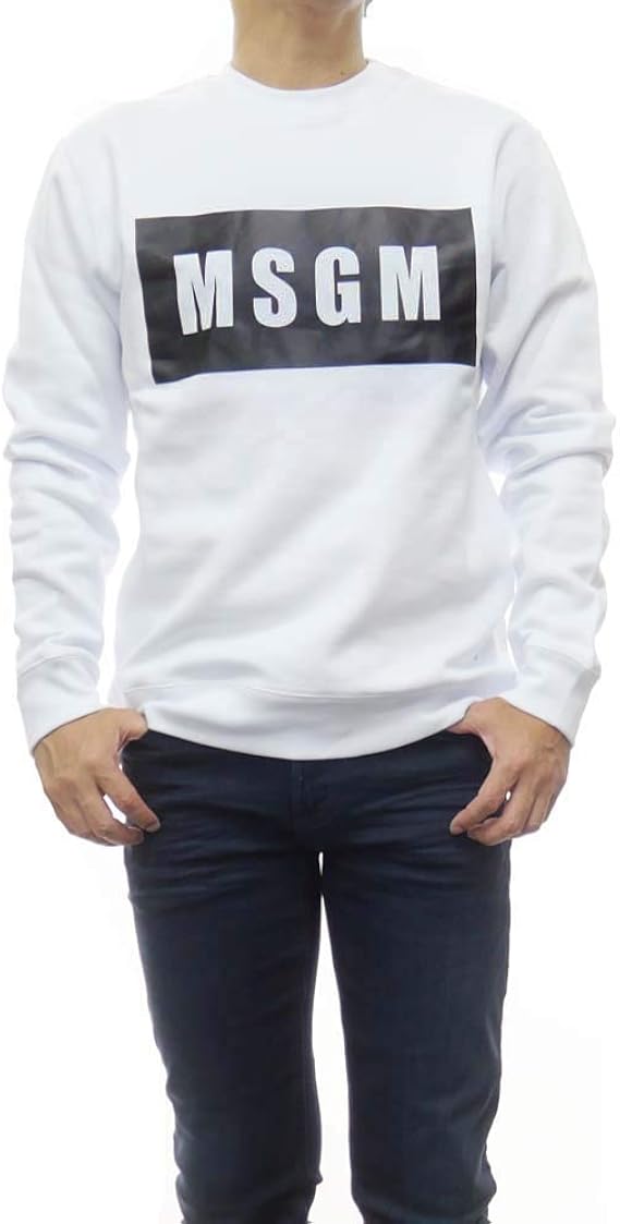 Amazon Msgm エムエスジーエム トレーナー 2940mm68 7599 メンズ 並行輸入品 トレーナー パーカー 通販