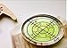 32mm Circular Bubble Spirit Level BY GFNT for Tripod, Phonograph, Turntable Etc (3-Pack Green)