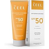 The Ceel Face Sunscreen | Sunscreen SPF 50 | Water-Resistant Formula | Broad Spectrum Sun Screen UVA/UVB Protection | Lightweight, Non-Greasy | Suitable for All Skin Types-50 ML