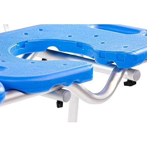 Bath Transfer Bench with Cutout Shower Seat, Deluxe AllAccess Chair