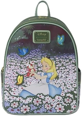 Amazon.com: Loungefly Disney Alice In Wonderland Black & White Mini  Backpack BLACK NONE: Clothing, Shoes & Jewelry