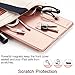 ESR Yippee Trifold Smart Case for iPad Pro 9.7, Lightweight Smart Cover with Auto Sleep/Wake, Microfiber Lining, Hard Back Cover for iPad Pro 9.7(Released in 2017), Rose Gold