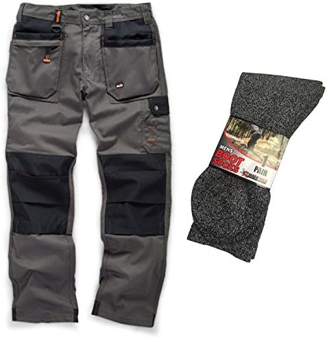mad4toolsScruffs Worker Plus Men's Work Trousers and Boot Socks