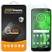 (2 Pack) Supershieldz for Motorola Moto G6 Tempered Glass Screen Protector, Anti Scratch, Bubble Free primary