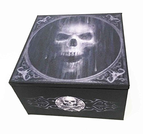 The Haunting Gothic Silent Screamer Skull Horror Anne Stokes Jewelry Trinket Mirror Box