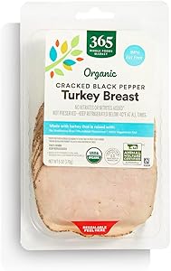 365 by Whole Foods Market Organic Black Pepper Sliced Turkey, 6 OZ