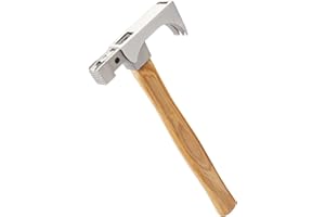 Hotifytools Magnetic Hammer, 25 oz Stainless Steel Claw Hammer With Magnets on Both Sides, Suitable for Quickly Installation all Types of Nails