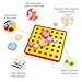 D-FantiX Gear Toys for Toddlers, Spinning Gear Puzzle Busy Board Games Set Box with 12 Cards Peg Puzzles Cog Fine Motor Skill Toys for Kids Stem Preschool Learning Educational Toy