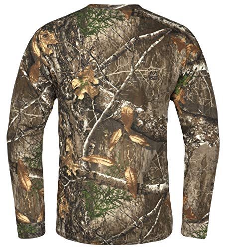 Men's ScentBlocker Long-Sleeve T-Shirt, Realtree Edge X-Large