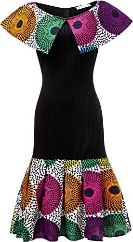 Dress Amazon African Skirt Womens African Print Dashiki Dress Long
