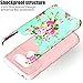 BAISRKE LG G5 Case,Peony Flower Design High Impact Heavy Duty Dual Layer Hard PC Outer and Shell with Soft Rubber Inner Armor Hybrid Protective Cover for LG G5 VS987/H820/LS992/H830/US992 - Rosegold