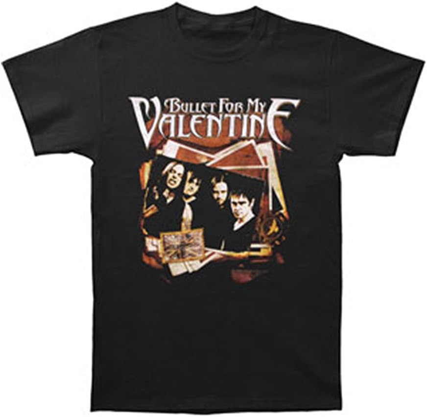 Bullet For My Valentine Men's Photo Stack 2010 Tour T-Shirt Black