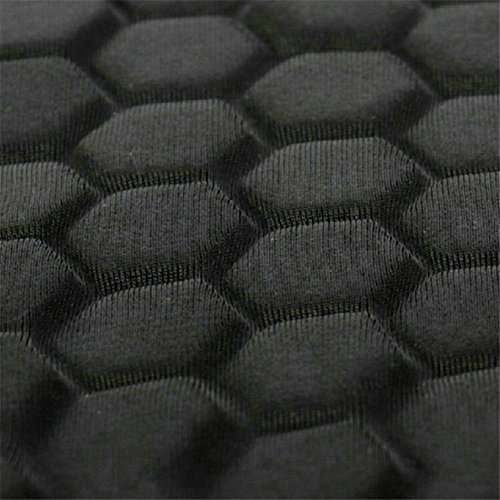 OWIKAR 1 Pair/2 Pcs Honeycomb Elbow Pads Crashproof Arm Sleeves Basketball Football Volleyball Protector Padded Support elbow Brace Shin Guards Protective Gear for Girls Boys Kids Men (Black, Large)