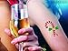 Christmas Glitter Tattoo Kit - Hypoallergenic and Dermatologist Tested!