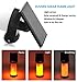 Elivern Solar Wall Lights, Led Flame Light, Waterproof Outdoor Dark Sensor Auto On/Off Solar Powered Light, Perfect Festival Decorative Light for Garden, Landscape, Patio and Driveway