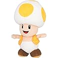 Sanei Super Mario All Star Collection AC32 Yellow Toad 8" Plush