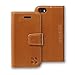 SafeSleeve EMF Protection Anti Radiation iPhone Case: iPhone SE 1 & iPhone 5/5s RFID Card Holder Blocking Wallet, Adjustable Stand Cell Phone Case for Women & Men (Leather)