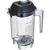 Besingki 48 oz Advance Container Replacement for Vitamix Commercial Blender | Fits The Quiet One VM0145, Touch &amp; Go Advance, Drink Machine Advance and Blending Station MP; pitcher includes blade and lid