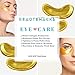BeauteHacks Under Eye Treatment Kit l 24K Gold Eye Masks + Hyaluronic Acid & Collagen Anti-Aging Under Eye Patches to Reduce Dark Circles, Puffy Eyes, Eye Bags, Fine Lines & Wrinkles