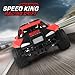 Remote Control Car, 2019 Updated 2.4 GHZ High Speed Racing Car with Rechargeable Batteries for Kid Toys for Boys Girls, Off Road RC Trucks Electric Toy Car for All Adults & Kids