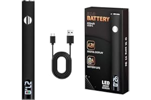 GENERIC Portable Soldering Iron Kit with LED Display, USB Rechargeable, Suitable for Home Appliance Electronic Kit with Connect, 510 Threaded Battery, 650mah