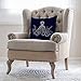 Moslion Octopus Pillow Case,Cute White Giant Octopus on Dark Blue Background Throw Pillow Case 18