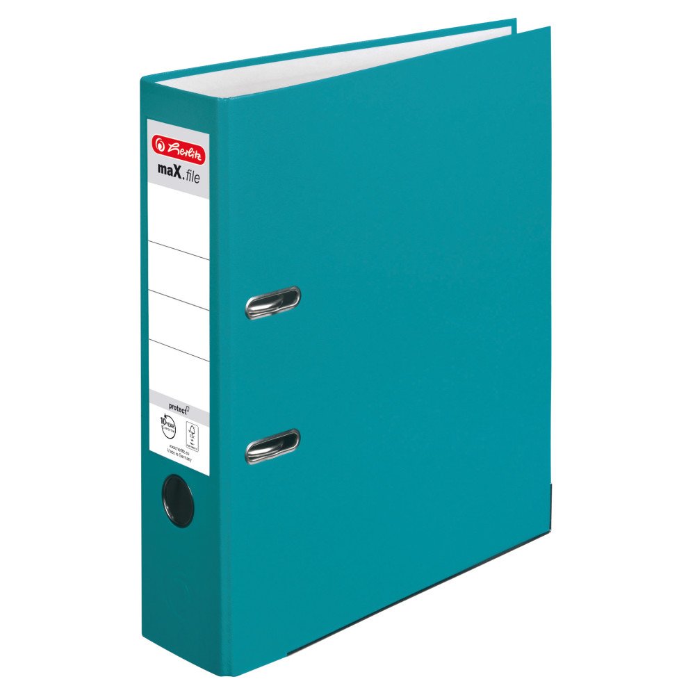 Herlitz max. File Protect 50015931 Folder A4 8 cm 'Caribbean Turquoise