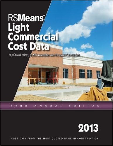 Rsmeans Light Commercial Cost Data 2013 Rsmeans Engineering - 